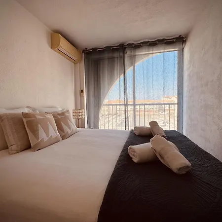 Апартаменты Hippopotame Rose Duplex Avec Terrasse Sur La Marina Сет